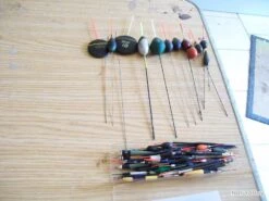 Lot De Flotteurs De Peche Au Coup