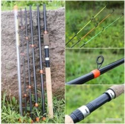 Canne à Pêche Spinning Ultra-légère En Carbone, 6 Sections, 3m -Shakespeare Boutique 00005 Canne a peche Spinning ultra legere en carbone 6 sections 3m