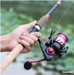 Canne à Pêche Spinning Ultra-légère En Carbone, 6 Sections, 3m -Shakespeare Boutique 00006 Canne a peche Spinning ultra legere en carbone 6 sections 3m